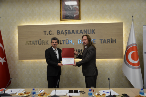 Atatürk Kültür Merkezi Başkanlığı Bilim Kurulu Asil Üyeliğine seçildim...